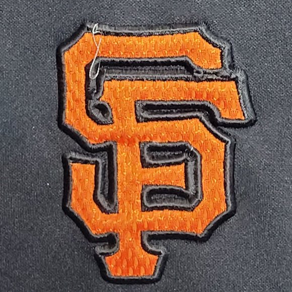 SF Giants Majestic Thermabase MLB Pullover Shirt Medium Polyester - Picture 2 of 14